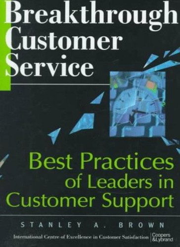 Breakthrough customer service - customer,