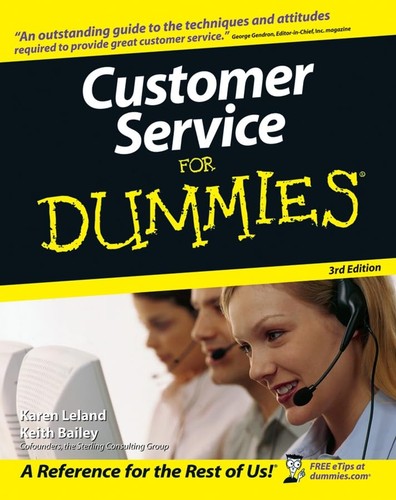 Customer service for dummies - service,