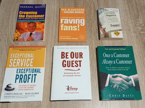 Customer service books - service, bundle