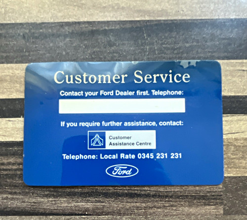 Ford customer service rac 24 - rac,