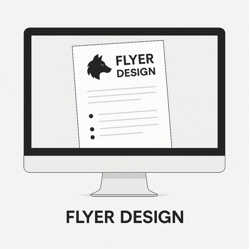 Custom flyer design service - custom,