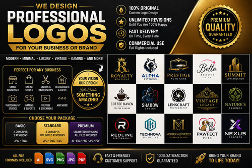 Professional logo design - logo,